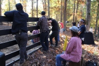 Production Still from Templeton Thompson"Get That Pony Rode" Music Video Shoot© 2012 Jen Stamps