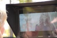 Production Still from Templeton Thompson"Get That Pony Rode" Music Video Shoot© 2012 Jen Stamps