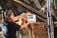 Production Still from Templeton Thompson"Get That Pony Rode" Music Video Shoot ©2012 Jen Stamps