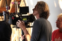 Production Still from Templeton Thompson"Get That Pony Rode" Music Video Shoot ©2012 Jen Stamps