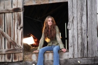 Production Still from Templeton Thompson"Get That Pony Rode" Music Video Shoot ©2012 Jen Stamps