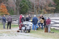 Production Still from Templeton Thompson"Get That Pony Rode" Music Video Shoot ©2012 Jen Stamps