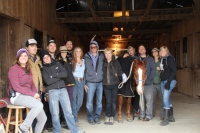 Production Still from Templeton Thompson"Get That Pony Rode" Music Video Shoot ©2012 Jen Stamps