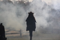 Production Still from Templeton Thompson"Get That Pony Rode" Music Video Shoot ©2012 Jen Stamps